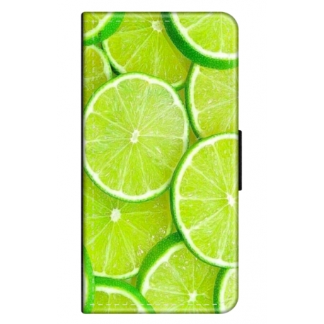 Husa personalizata tip carte HQPrint pentru Samsung Galaxy A03S, model Lime, multicolor, S1D1M0253