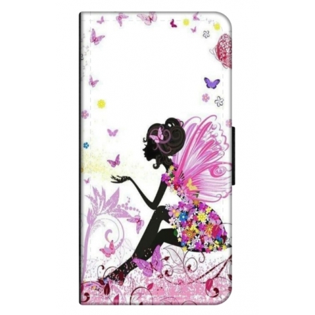 Husa personalizata tip carte HQPrint pentru Samsung Galaxy A03S, model Fairy, multicolor, S1D1M0276