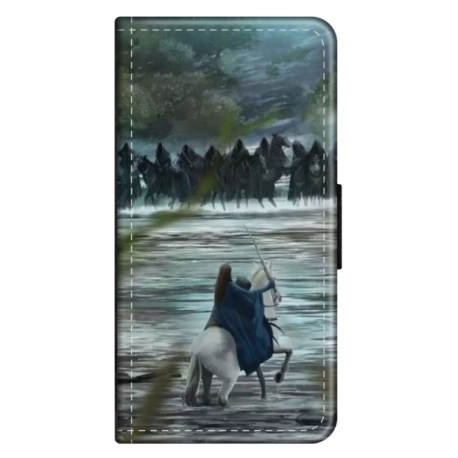 Husa personalizata tip carte HQPrint pentru Samsung Galaxy A03S, model Brave, multicolor, S1D1M0310