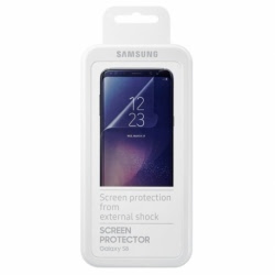 Folie de Protectie Full Cover Originala SAMSUNG Galaxy S8 (Transparent) - 2 buc.