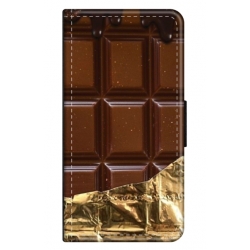 Husa personalizata tip carte HQPrint pentru Samsung Galaxy A04S, model Chocolate, multicolor, S1D1M0272