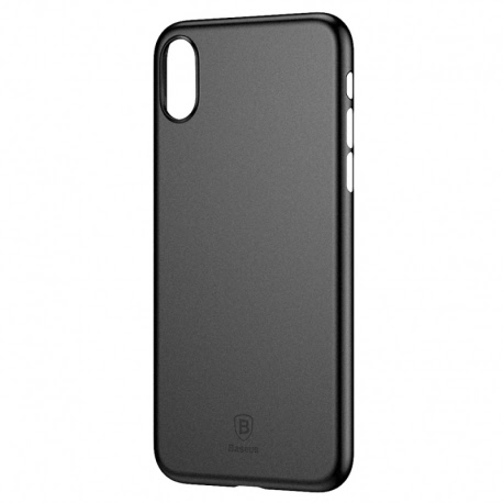 Husa APPLE iPhone X - Baseus Wing (Negru)