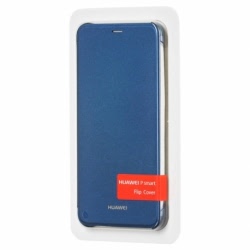 Husa Originala HUAWEI P Smart - Flip Cover (Albastru)