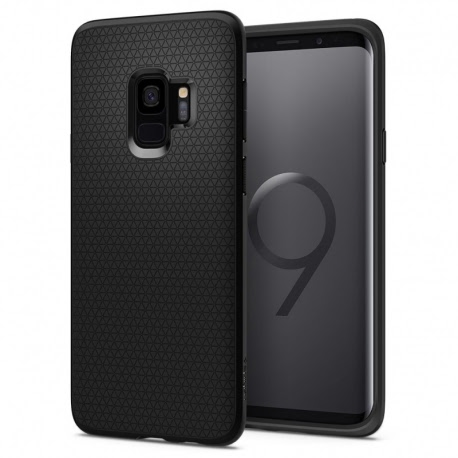 Husa SAMSUNG Galaxy S9 - Liquid Air (Negru) Spigen