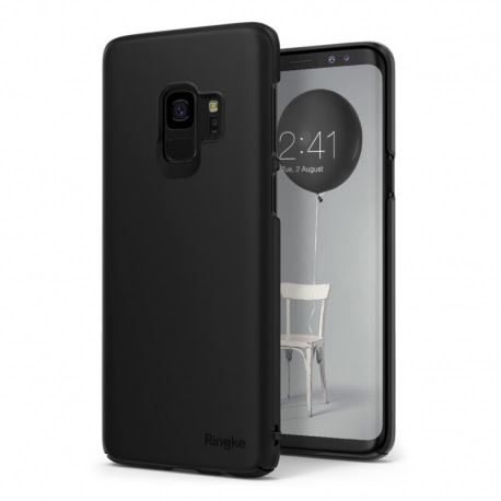 Husa SAMSUNG Galaxy S9 - Ringke Slim (Negru)
