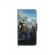 Husa personalizata tip carte HQPrint pentru Samsung Galaxy A12, model God of War 1, multicolor, S1D1M0008