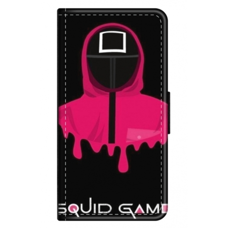 Husa personalizata tip carte HQPrint pentru Samsung Galaxy A12 5G, model Squid Game 7, multicolor, S1D1M0179