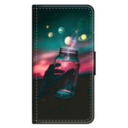 Husa personalizata tip carte HQPrint pentru Samsung Galaxy A12 5G, model Colorful 10, multicolor, S1D1M0369