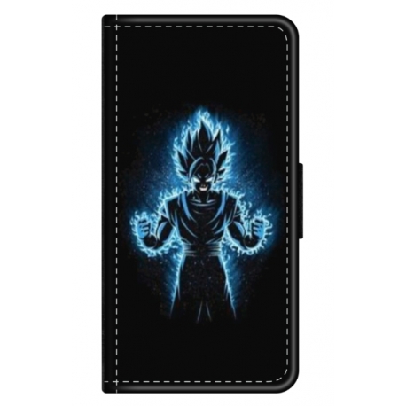 Husa personalizata tip carte HQPrint pentru Samsung Galaxy A13, model Goku, multicolor, S1D1M0087