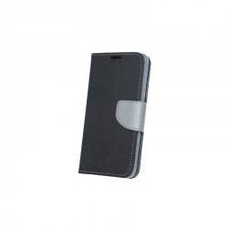 Husa HUAWEI P9 Lite Mini - Fancy Book (Negru&Gri)