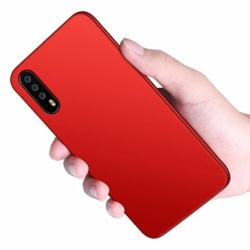 Husa HUAWEI P20 - Jelly Mat (Rosu)