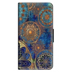Husa personalizata tip carte HQPrint pentru Samsung Galaxy A32, model Mandela 3, multicolor, S1D1M0256