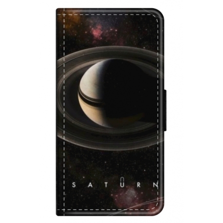 Husa personalizata tip carte HQPrint pentru Samsung Galaxy A32, model Planet 1, multicolor, S1D1M0347