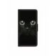Husa personalizata tip carte HQPrint pentru Samsung Galaxy A51 5G, model Black Cat 1, multicolor, S1D1M0015