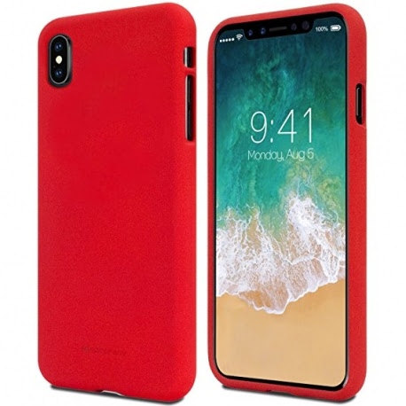 Husa APPLE iPhone X - Jelly Soft (Rosu)