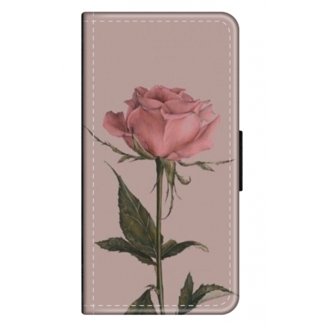 Husa personalizata tip carte HQPrint pentru Samsung Galaxy A52, model Flowers 8, multicolor, S1D1M0141