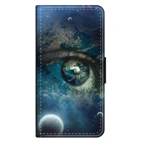 Husa personalizata tip carte HQPrint pentru Samsung Galaxy A52, model Abstract 3, multicolor, S1D1M0362