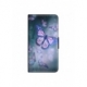 Husa personalizata tip carte HQPrint pentru Samsung Galaxy A70, model Butterfly 1, multicolor, S1D1M0028