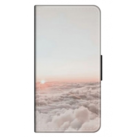 Husa personalizata tip carte HQPrint pentru Samsung Galaxy A70, model Sky, multicolor, S1D1M0061