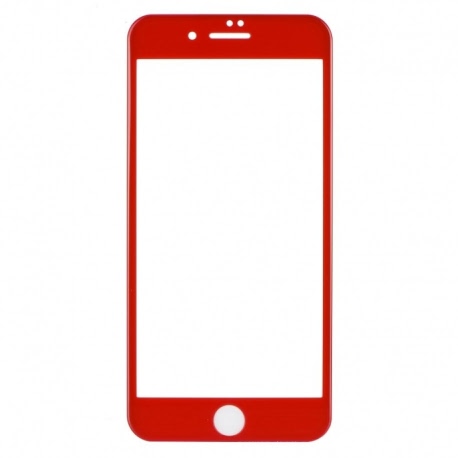Folie de Sticla 5D APPLE iPhone 7 Plus / 8 Plus (Rosu) Full Glue