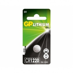 Baterie GP Lithium 3V CR1220-7C5 (Ø 12.5 x 2mm)