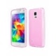 Pachet Husa + Folie SAMSUNG Galaxy S3 Mini (Roz Transparent)