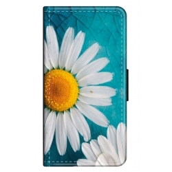 Husa personalizata tip carte HQPrint pentru Samsung Galaxy A73, model Petunia 1, multicolor, S1D1M0235