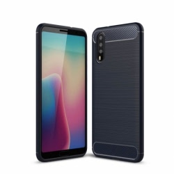 Husa HUAWEI P20 Pro - Carbon (Bleumarin) Forcell