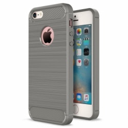 Husa APPLE iPhone 5\5S\SE - Carbon (Gri) Forcell