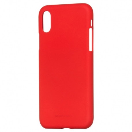 Husa APPLE iPhone X - Forcell Soft (Rosu)