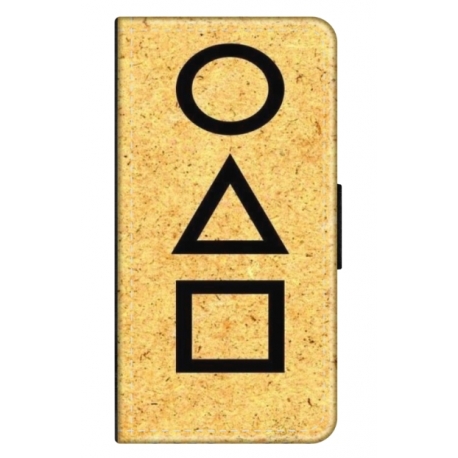 Husa personalizata tip carte HQPrint pentru Samsung Galaxy M11, model Squid Game 9, multicolor, S1D1M0181