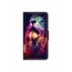 Husa personalizata tip carte HQPrint pentru Samsung Galaxy S7, model Celestial Lion, multicolor, S1D1M0002