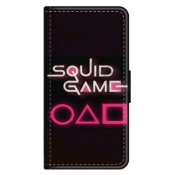 Husa personalizata tip carte HQPrint pentru Samsung Galaxy S8 Plus, model Squid Game 4, multicolor, S1D1M0176