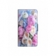 Husa personalizata tip carte HQPrint pentru Samsung Galaxy S10 Lite, model Flowers 1, multicolor, S1D1M0026