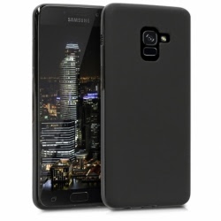 Husa SAMSUNG Galaxy A8 Plus 2018 - Ultra Slim Mat (Negru)