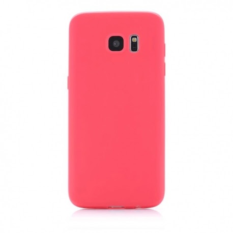 Husa SAMSUNG Galaxy S7 Edge - Ultra Slim Mat (Rosu)