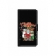 Husa personalizata tip carte HQPrint pentru Samsung Galaxy S21 FE, model Covid Christmas, multicolor, S1D1M0054