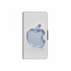Husa personalizata tip carte HQPrint pentru Samsung Galaxy S21 Plus, model Apple Logo, multicolor, S1D1M0323