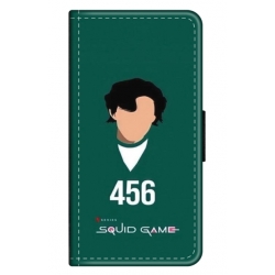 Husa personalizata tip carte HQPrint pentru Samsung Galaxy S21, model Squid Game 3, multicolor, S1D1M0175