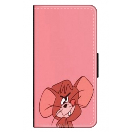 Husa personalizata tip carte HQPrint pentru Samsung Galaxy S22 Ultra, model Jerry 2, multicolor, S1D1M0105
