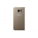 Husa Originala SAMSUNG Galaxy S7 - S-View (Auriu)