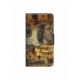 Husa personalizata tip carte HQPrint pentru Samsung Galaxy S23 Plus, model No Money No Funny, multicolor, S1D1M0262