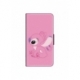 Husa personalizata tip carte HQPrint pentru Samsung Galaxy S23, model Pink Stitch, multicolor, S1D1M0005