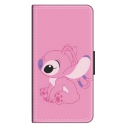 Husa personalizata tip carte HQPrint pentru Samsung Galaxy S23, model Pink Stitch, multicolor, S1D1M0005