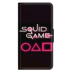 Husa personalizata tip carte HQPrint pentru Samsung Galaxy S23, model Squid Game 4, multicolor, S1D1M0176