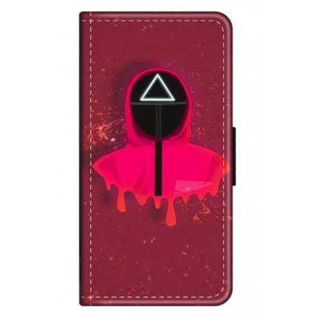 Husa personalizata tip carte HQPrint pentru Samsung Galaxy S23, model Squid Game 6, multicolor, S1D1M0178
