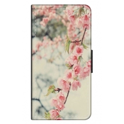 Husa personalizata tip carte HQPrint pentru Samsung Galaxy S23, model Flowers 18, multicolor, S1D1M0245