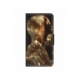 Husa personalizata tip carte HQPrint pentru Samsung Galaxy S24, model Golden Girl, multicolor, S1D1M0350