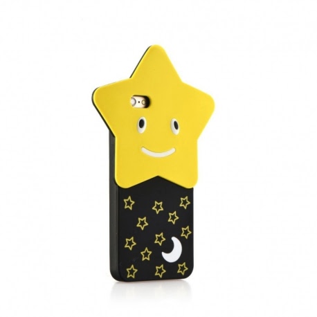 Husa SAMSUNG Galaxy A5 2016 - 3D (Star Galben)