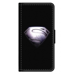Husa personalizata tip carte HQPrint pentru Apple iPhone 7, model Superman 1, multicolor, S1D1M0195